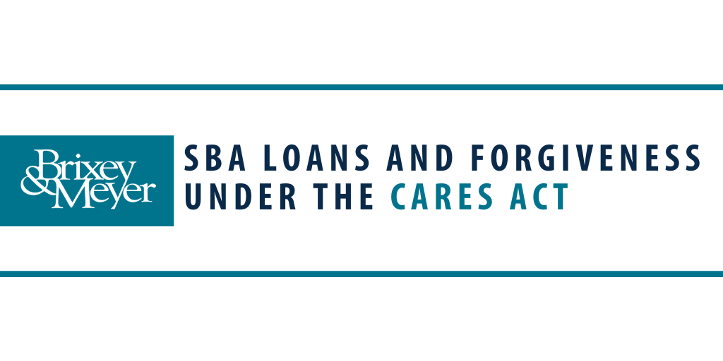 SBA Loans and Under the New Stimulus Program (CARES)